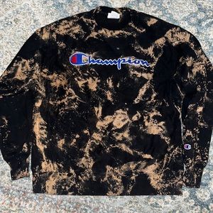 Champion crew neck oversized - bleached